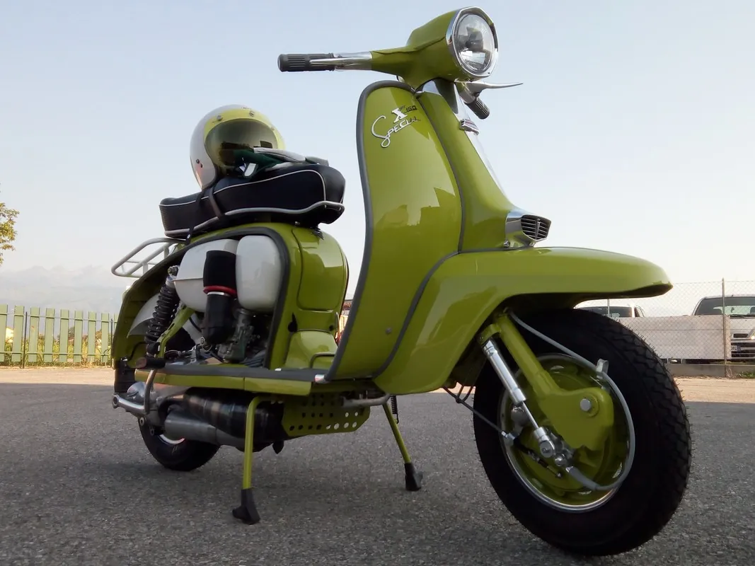 Lambretta verde lime